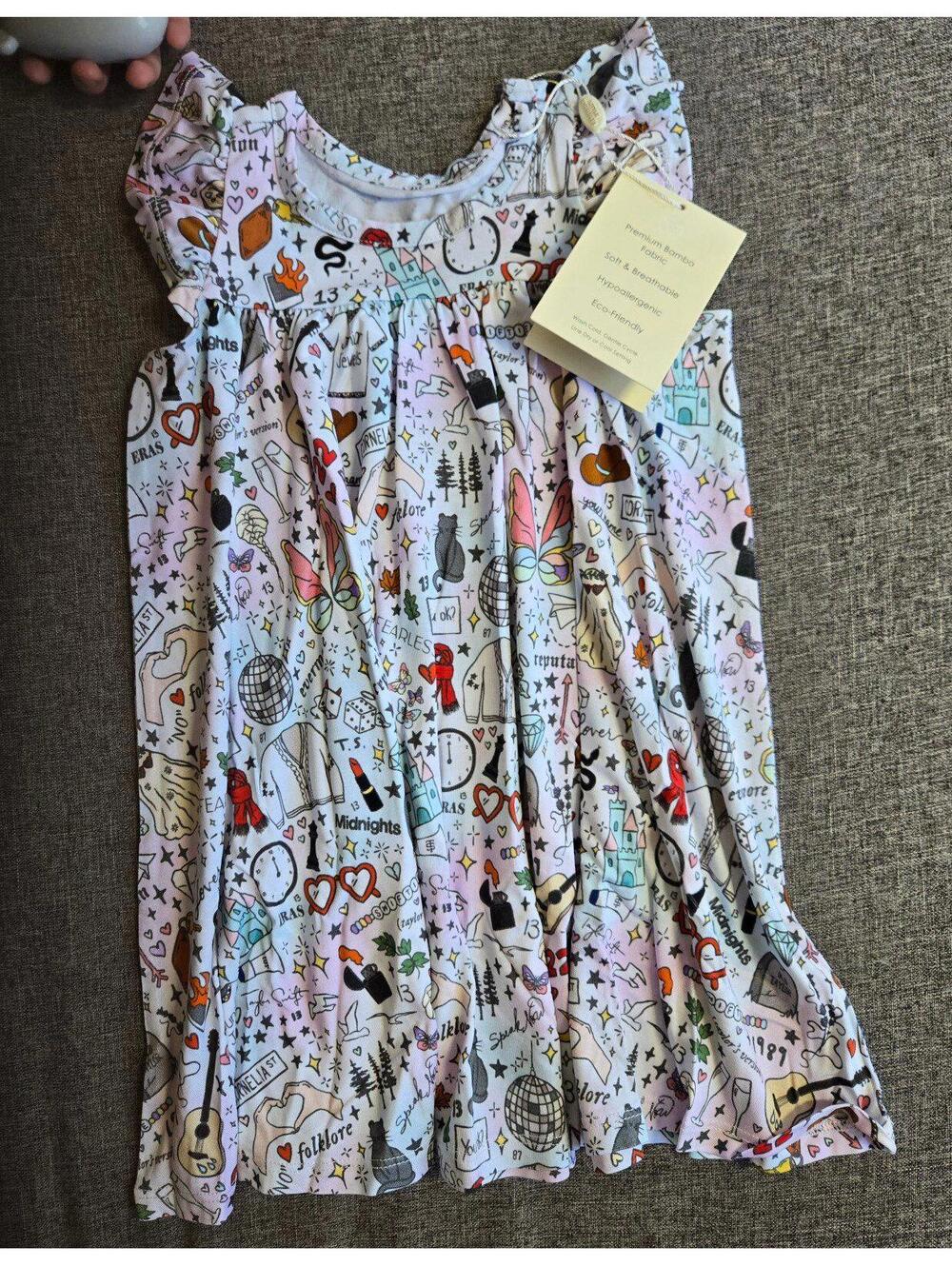 2t bamboo nightgown Taylor swift little snuggles